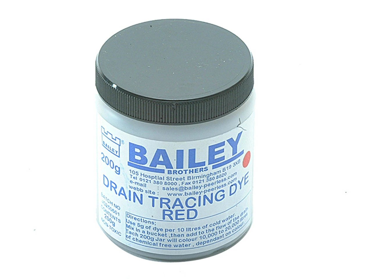 Cheap โจ Bailey BAI3590 3590 Drain Tracing Dye - Red ๐ 3 Cheap โจ Bailey BAI3590 3590 Drain Tracing Dye - Red ๐