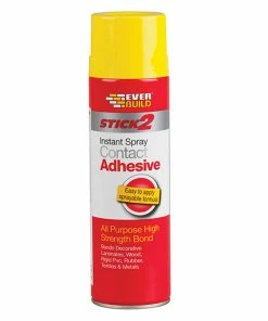 Top 10 ⌛ Everbuild CONSPRAY5 Stick 2 Spray Contact Adhesive 500ml ⌛