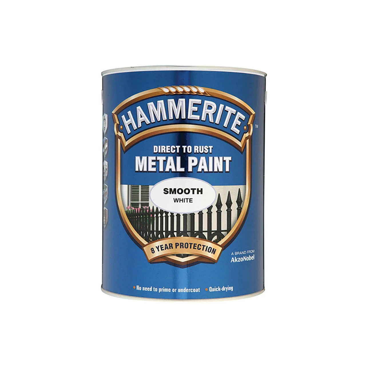 Budget ๐ Hammerite HMMSFW5L Direct To Rust Smooth Finish Metal Paint White 5 Litre โ 3 Budget ๐ Hammerite HMMSFW5L Direct To Rust Smooth Finish Metal Paint White 5 Litre โ