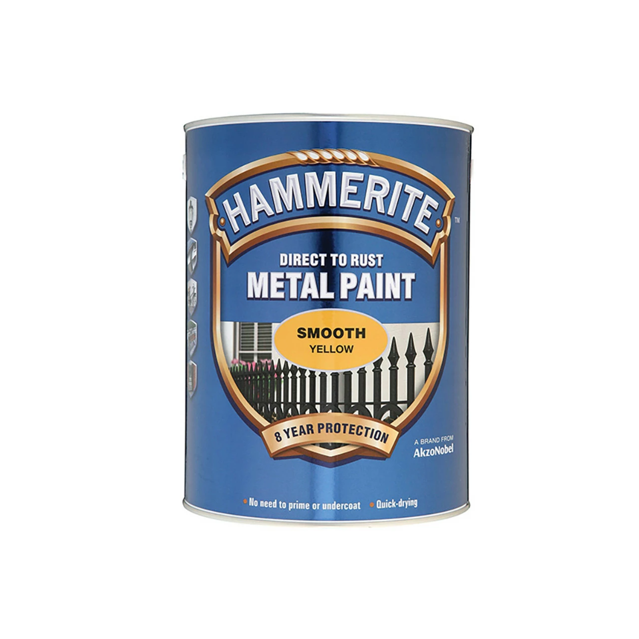 Buy ๐ Hammerite HMMSFY5L Direct To Rust Smooth Finish Metal Paint Yellow 5 Litre ๐ 3 Buy ๐ Hammerite HMMSFY5L Direct To Rust Smooth Finish Metal Paint Yellow 5 Litre ๐