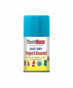Budget 👍 PlastiKote PKT117S Fast Dry Enamel Aerosol Sky Blue 100ml 👏