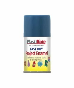 Buy 🌟 PlastiKote PKT124S Fast Dry Enamel Aerosol Harbour Blue 100ml ✔️