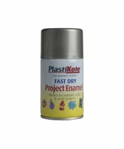 Hot Sale 🔔 PlastiKote PKT159S Fast Dry Enamel Aerosol Pewter 100ml ⌛