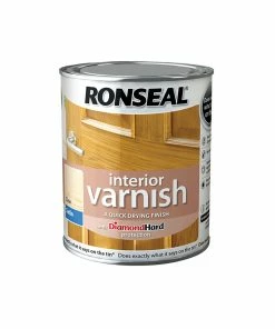 Best reviews of 🧨 Ronseal RSLIVSCL25L Interior Varnish Quick Dry Satin Clear 2.5 Litre 💯