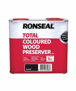 Discount 👏 Ronseal RSLTTWPBL25L Trade Total Wood Preserver Black 2.5 Litre 👏