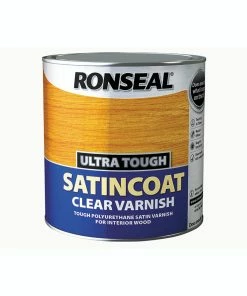 Best deal ❤️ Ronseal RSLUTVSC25L Ultra Tough Internal Clear Satincoat Varnish 2.5 Litre 😀