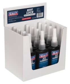 Coupon 👍 Sealey SCS243 Nut Lock Medium Strength 50ml Pack Of 12 😍