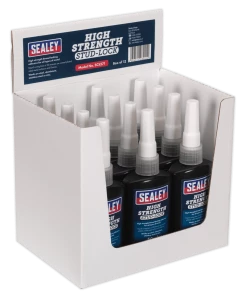 Best Pirce ❤️ Sealey SCS271 Stud Lock High Strength 50ml Pack Of 12 ⌛
