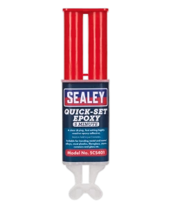 New ✔️ Sealey SCS401 Quick-Set 5 Min Epoxy Adhesive 25ml 🎁