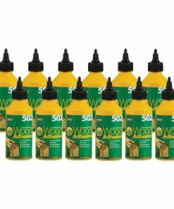 Cheap 👏 Everbuild 502 All Purpose Weatherproof Wood Adhesive 12 Bottles 🔥
