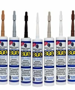 Hot Sale 🎉 CT1 Sealant & Construction Adhesive Silver 290ml 6 Tubes 🧨 -Ronseal - shop ct2 80353.1663684538