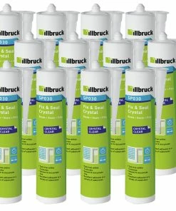 Best deal 🤩 Illbruck SP030 Fix & Seal Crystal Clear Adhesive 310ml - Pack Of 12 👏